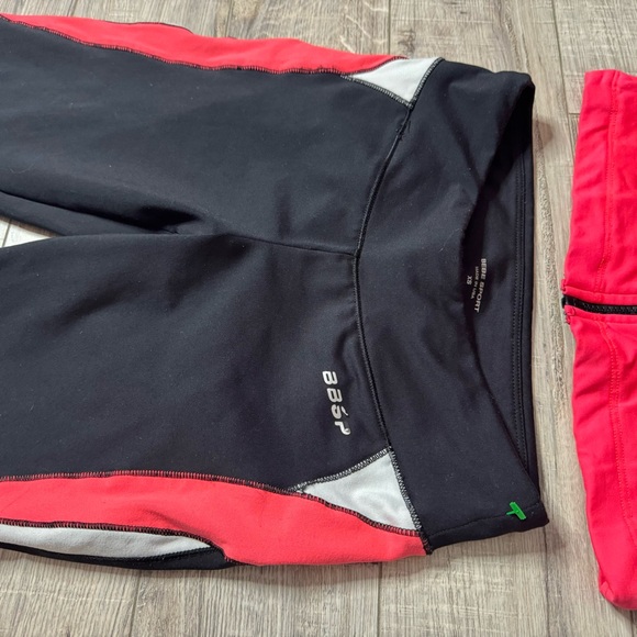 Bebe set 2 piece BBSP Bebe sport set work out yoga athletic 2000s gym coral neon - Picture 10 of 15